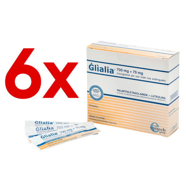 Therapy 6x ĠLÌALIA® 700 mg + 70 mg MICROGRANULES